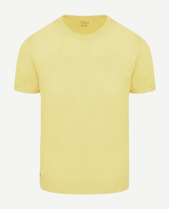 King essentials the steve t-shirt lichtgeel | Regular-fit