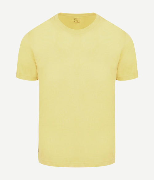 King essentials the steve t-shirt lichtgeel | Regular-fit