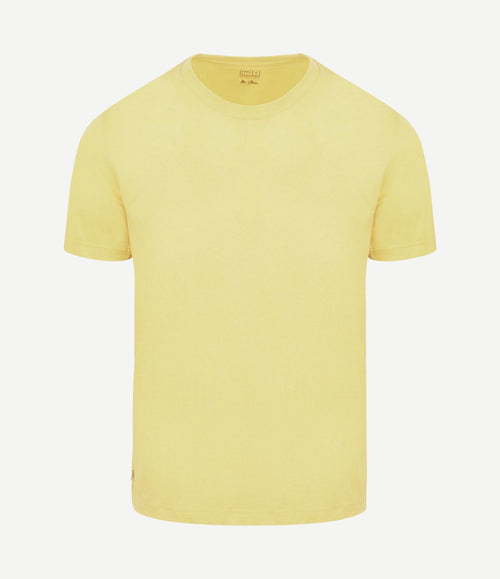 The steve t-shirt lichtgeel
