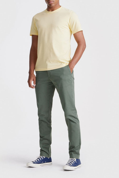 King essentials the steve t-shirt lichtgeel | Regular-fit