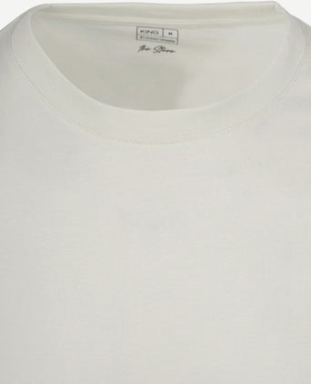 King essentials the steve t-shirt lichtgrijs | Regular-fit