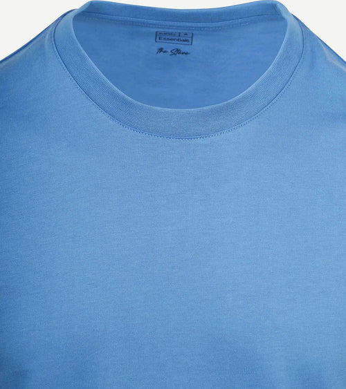 King essentials the steve t-shirt mid blauw | Regular-fit