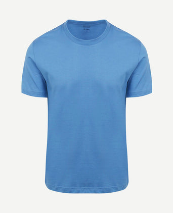 The steve t-shirt mid blauw