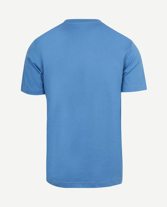 The steve t-shirt mid blauw