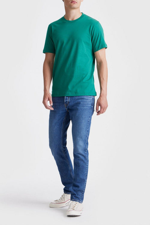 King essentials the steve t-shirt mid groen | Regular-fit