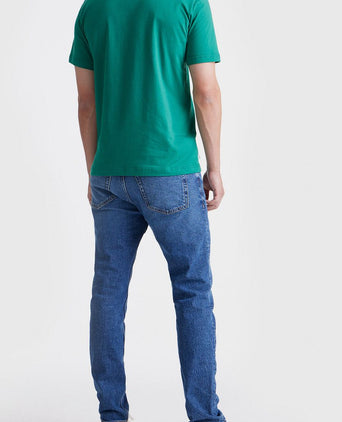 King essentials the steve t-shirt mid groen | Regular-fit