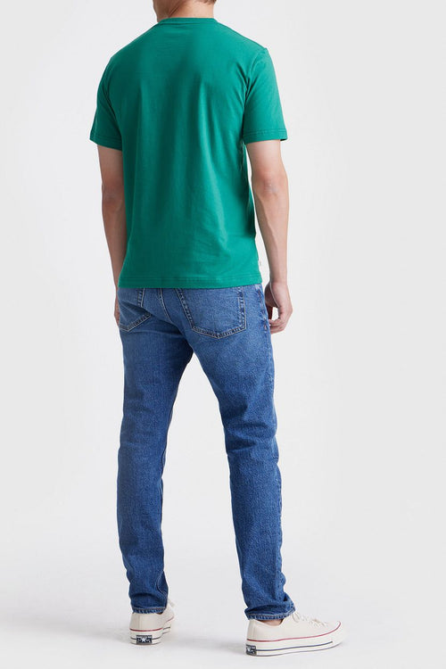 King essentials the steve t-shirt mid groen | Regular-fit