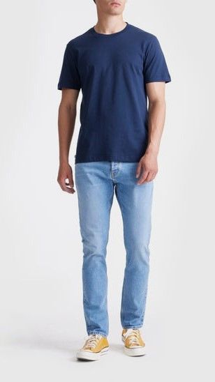 King essentials the steve t-shirt donkerblauw | Regular-fit