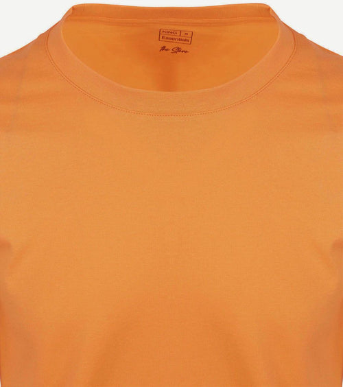 King essentials the steve t-shirt oranje | Regular-fit