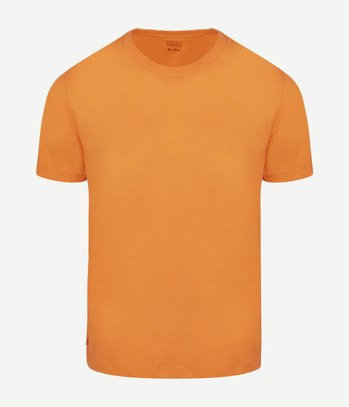 King essentials the steve t-shirt oranje | Regular-fit