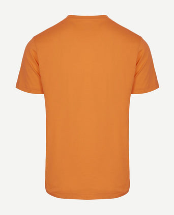 King essentials the steve t-shirt oranje | Regular-fit