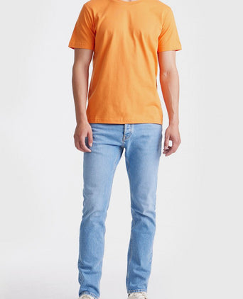 King essentials the steve t-shirt oranje | Regular-fit