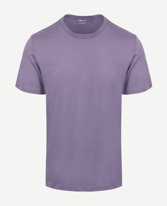 King essentials the steve t-shirt paars | Regular-fit