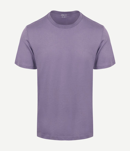 King essentials the steve t-shirt paars | Regular-fit