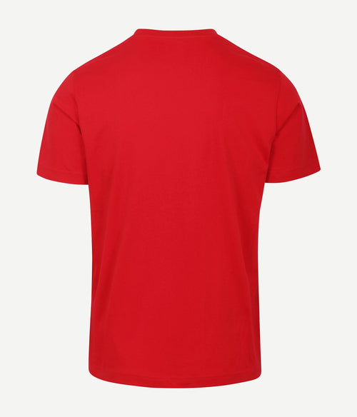 King essentials the steve t-shirt rood | Regular-fit