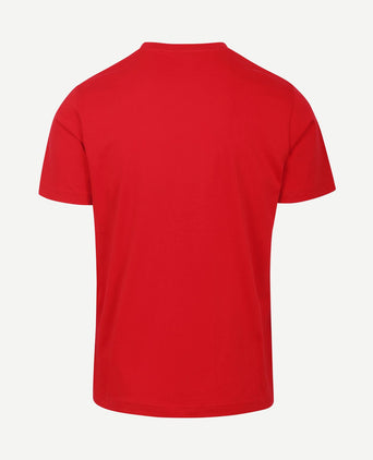 The steve t-shirt rood
