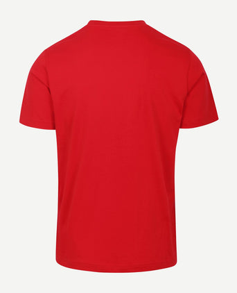 The steve t-shirt rood