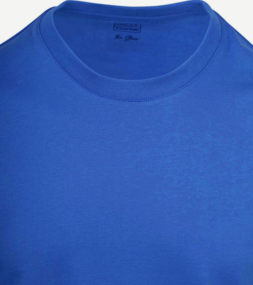 King essentials the steve t-shirt royal blauw | Regular-fit