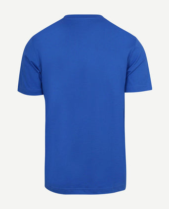 King essentials the steve t-shirt royal blauw | Regular-fit