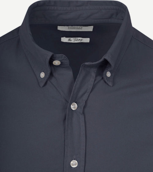 King essentials the tommy overhemd antraciet | Regular-fit