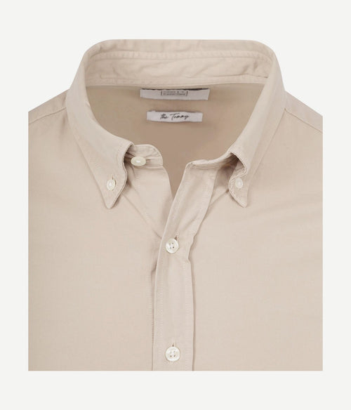 King essentials the tommy overhemd beige | Regular-fit
