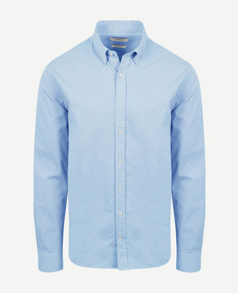 King essentials the tommy overhemd lichtblauw | Regular-fit