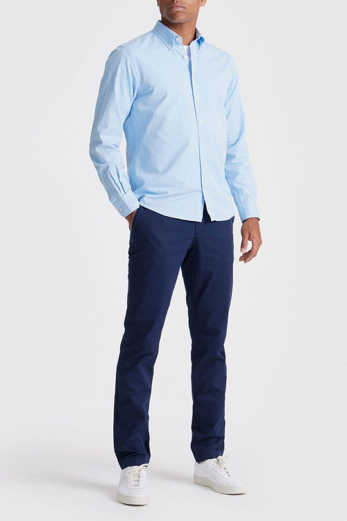 King essentials the tommy overhemd lichtblauw | Regular-fit