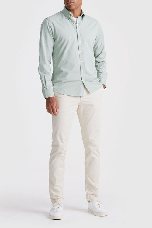 King essentials the tommy overhemd sage groen | Regular-fit
