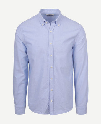 King essentials the tommy Oxford overhemd lichtblauw | Regular-fit