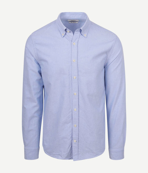 King essentials the tommy Oxford overhemd lichtblauw | Regular-fit