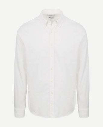 King essentials the tommy Oxford overhemd wit | Regular-fit