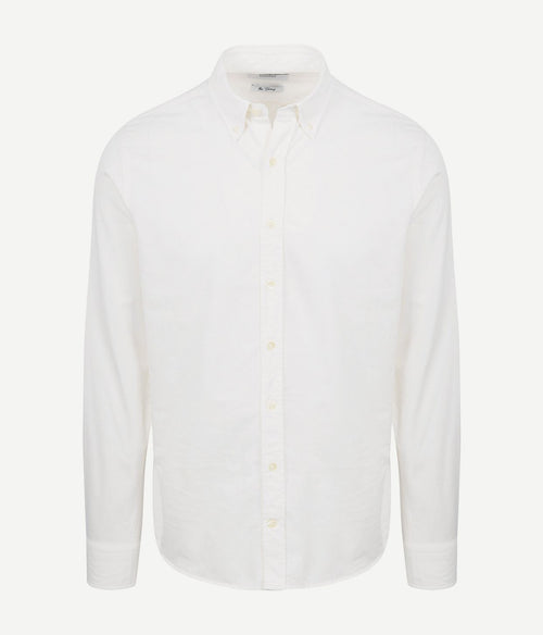 King essentials the tommy Oxford overhemd wit | Regular-fit