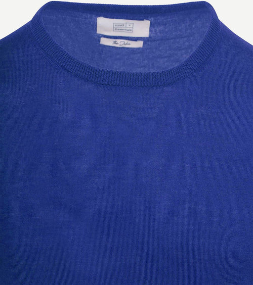 The john pullover merino royal blauw