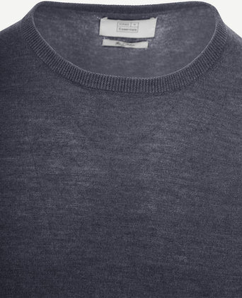 The john pullover merino antraciet