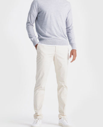 The john pullover merino lichtgrijs