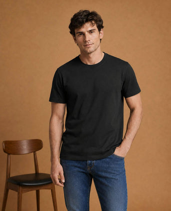 The steve t-shirt zwart