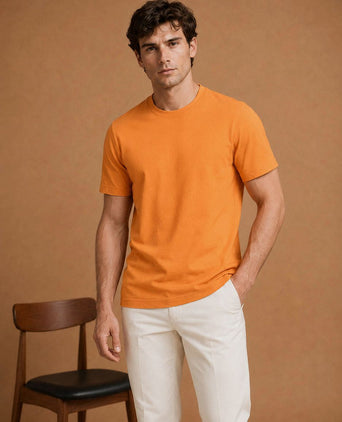 The steve t-shirt oranje