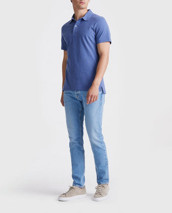 The James poloshirt royal blauw
