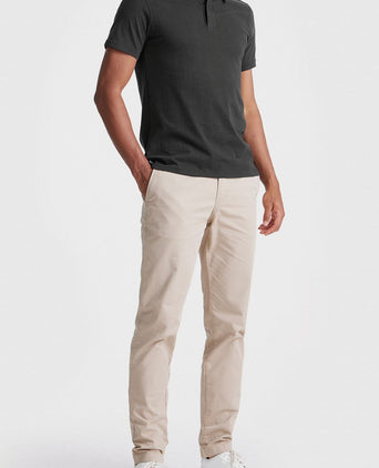 The James poloshirt zwart
