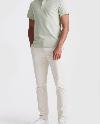 The James poloshirt sage groen