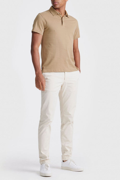The James poloshirt beige