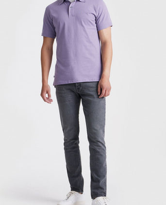 The James poloshirt paars