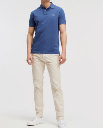 The rene poloshirt indigo