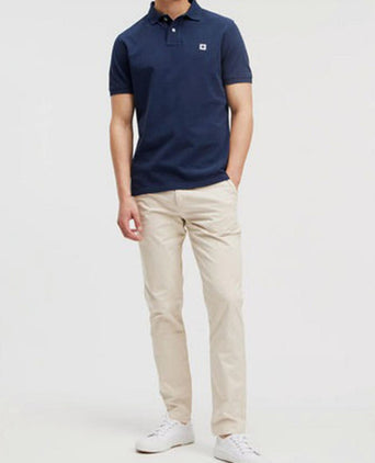 The rene poloshirt donkerblauw
