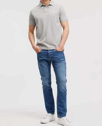The rene poloshirt grijs