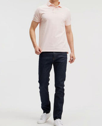 The rene poloshirt lichtroze
