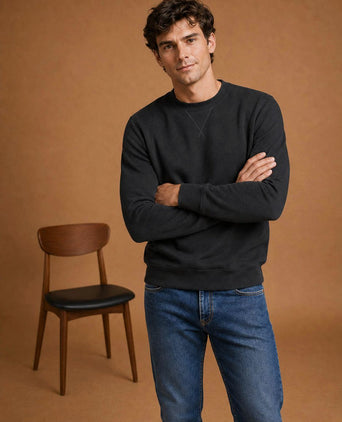 The george sweater zwart