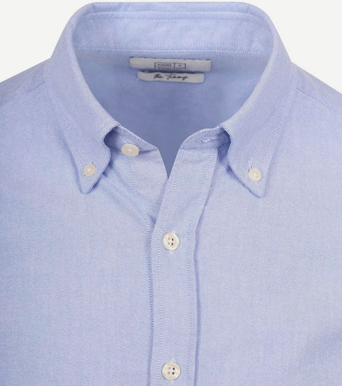 The tommy Oxford overhemd lichtblauw