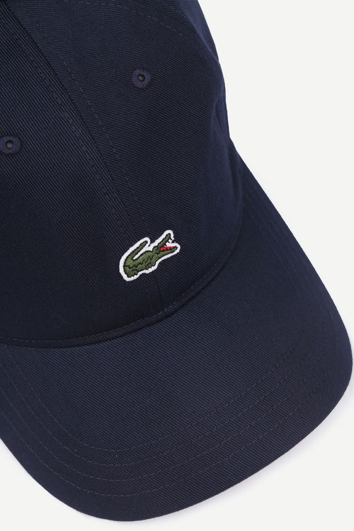 Lacoste pet logo donkerblauw