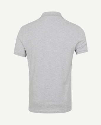 Poloshirt licht grijs
